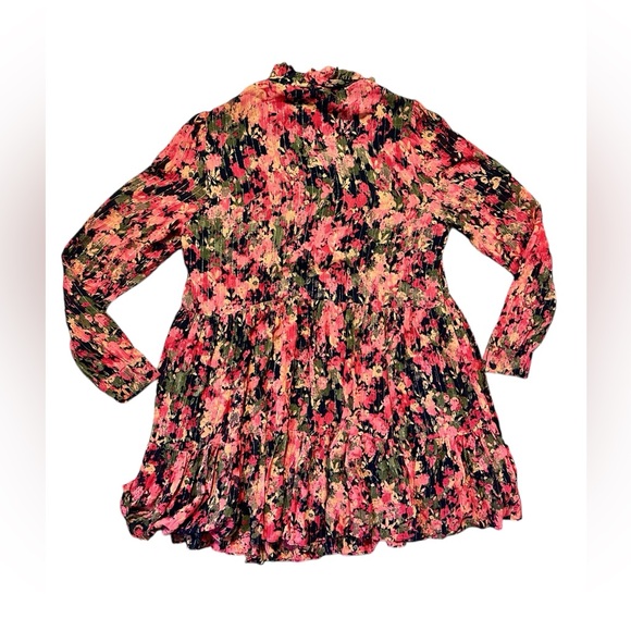 Sezane SOLENE DRESS Abstract Flowers Size 38/M - Picture 6 of 8